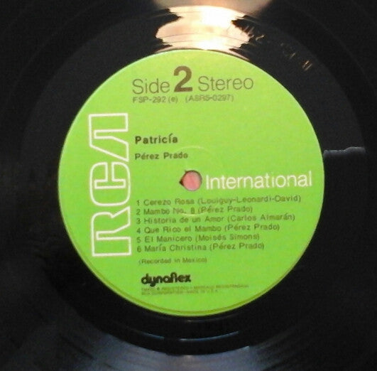 Perez Prado : Patricia (LP, Album)