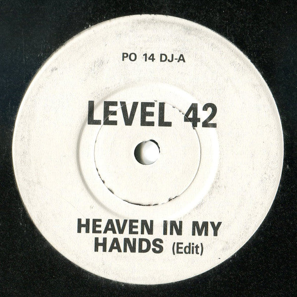 Level 42 : Heaven In My Hands (7", W/Lbl)