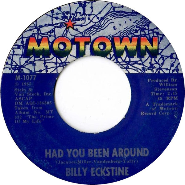 Billy Eckstine : Had You Been Around / Down To Earth (7")