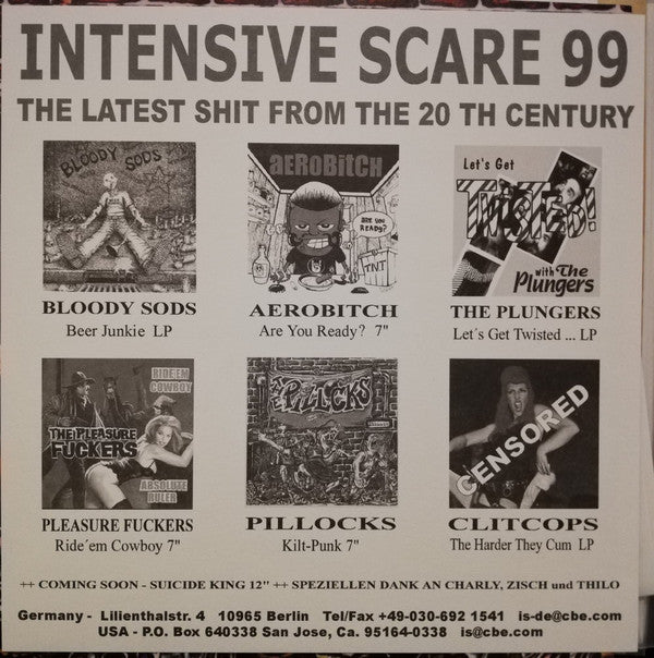 The Pillocks : Kilt-Punk (7")
