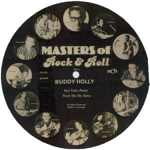 Buddy Holly : Not Fade Away / Rock Me My Baby (Flexi, 7", S/Sided, Card, Pic)