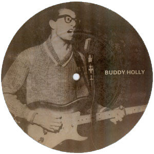 Buddy Holly : Not Fade Away / Rock Me My Baby (Flexi, 7", S/Sided, Card, Pic)