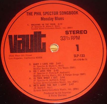 Monday Blues : The Phil Spector Songbook (LP, Album)