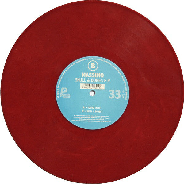 Massimo : Skull & Bones E.P. (10", EP, Red)