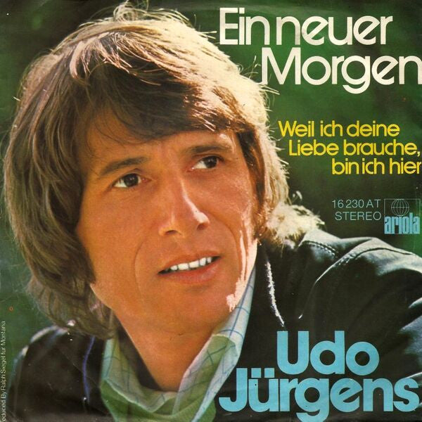 Udo Jürgens : Ein Neuer Morgen (7", Single)