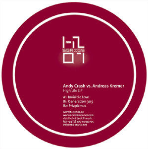 Andreas Kremer vs. A. Crash : High Life E.P (12")