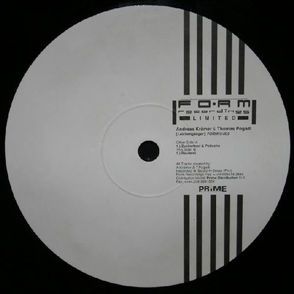 Andreas Krämer & Thomas Pogadl : Leichengänger (10", Ltd)