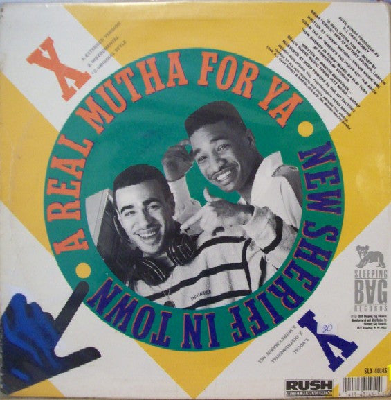 Cash Money & Marvelous : A Real Mutha For Ya / New Sheriff In Town (12")