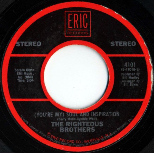 The Righteous Brothers : You've Lost That Lovin' Feelin' (7", Single, Styrene, Car)
