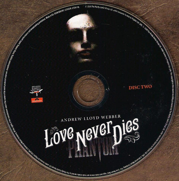 Andrew Lloyd Webber : Love Never Dies (2xCD, Album)