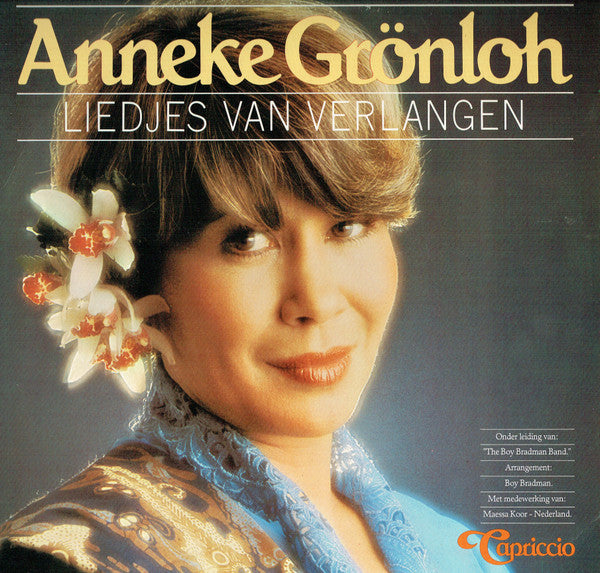 Anneke Grönloh : Liedjes Van Verlangen (LP, Album)