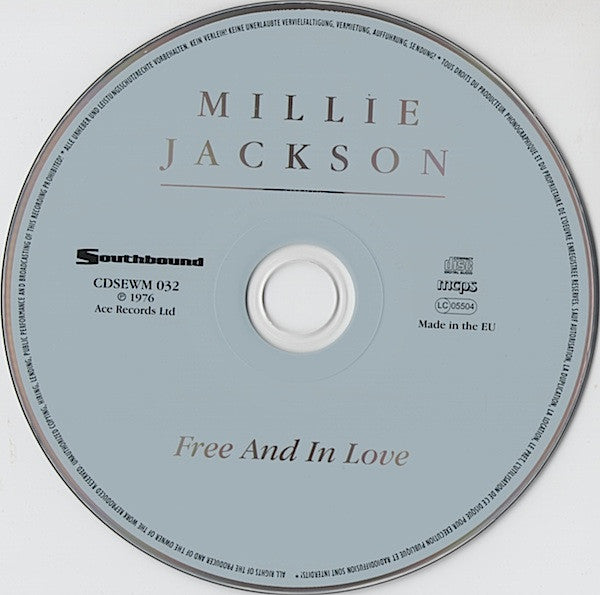 Millie Jackson : Free And In Love (CD, Album, RE, RM, RP)