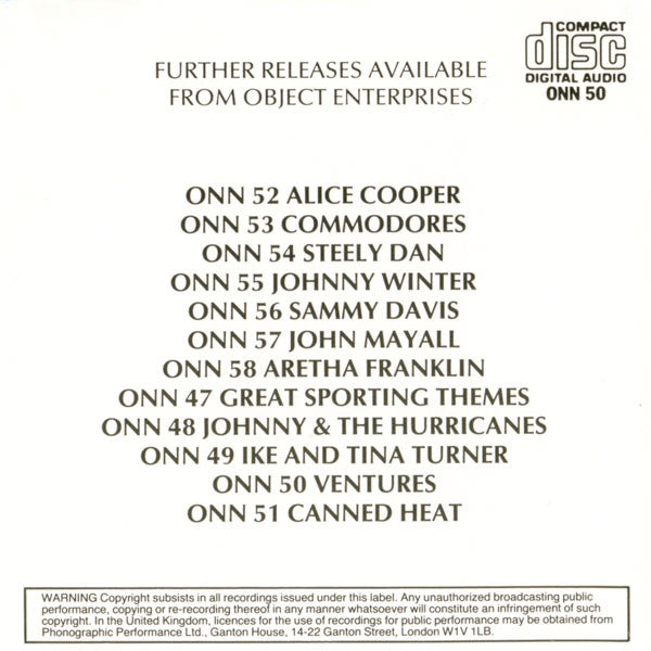 The Ventures : The Ventures (CD)