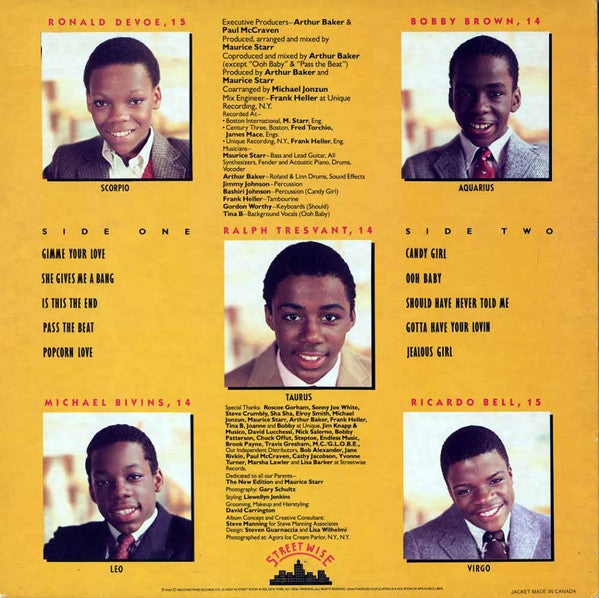 New Edition : Candy Girl (LP, Album)