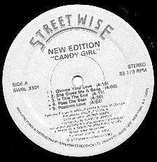 New Edition : Candy Girl (LP, Album)