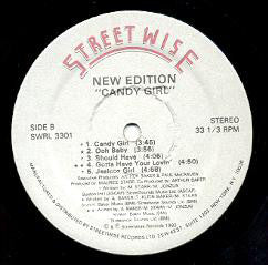 New Edition : Candy Girl (LP, Album)
