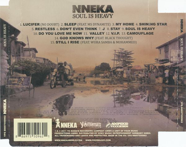 Nneka : Soul Is Heavy (CD, Album)