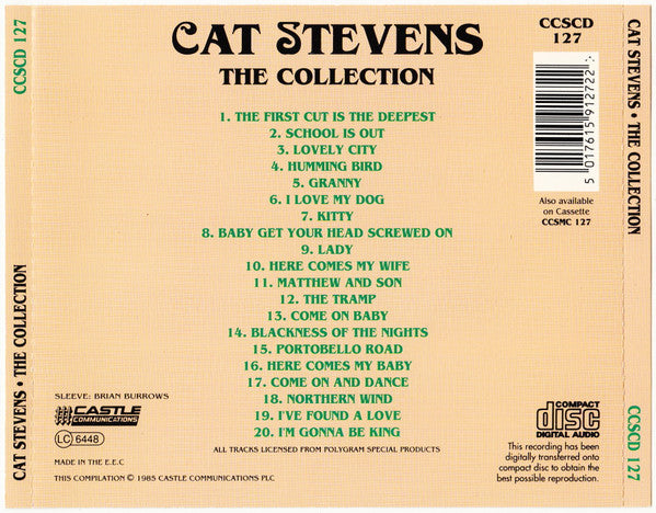 Cat Stevens : The Collection (CD, Comp)