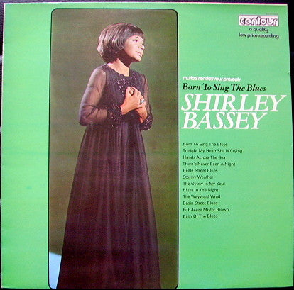 Shirley Bassey : Born To Sing The Blues (LP, Comp, RE)