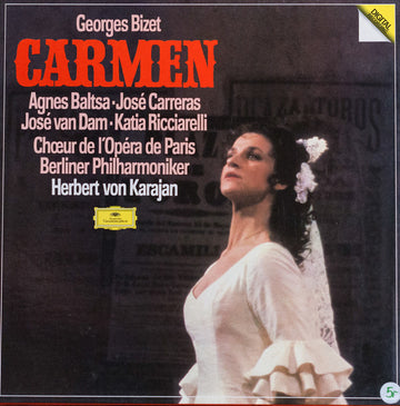 Georges Bizet - Agnes Baltsa · José Carreras · José van Dam · Katia Ricciarelli · Choeur National De L'Opéra De Paris · Berliner Philharmoniker · Herbert von Karajan : Carmen (3xLP, Album + Box)