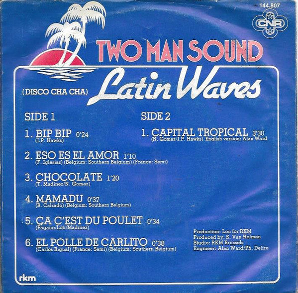 Two Man Sound : Latin Waves (Disco Cha Cha) (7")