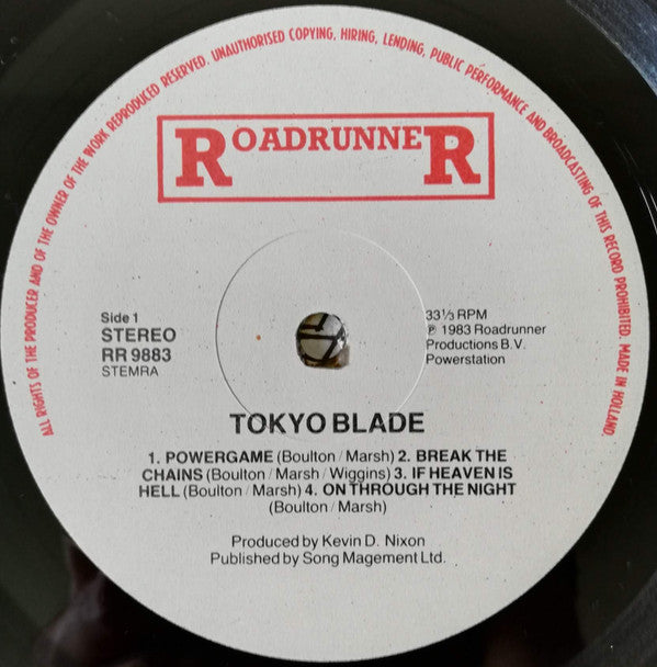Tokyo Blade : Tokyo Blade (LP, Album)