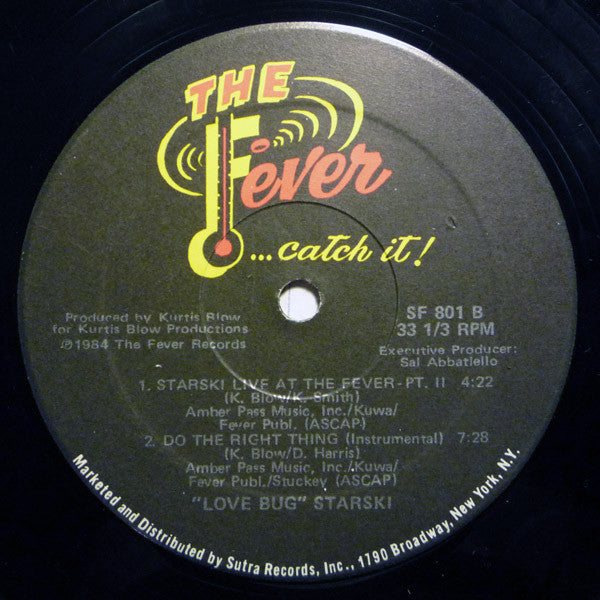 "Love Bug" Starski* : Do The Right Thing (12")