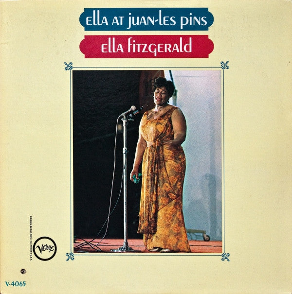 Ella Fitzgerald : Ella At Juan-Les-Pins (LP, Album, Mono)