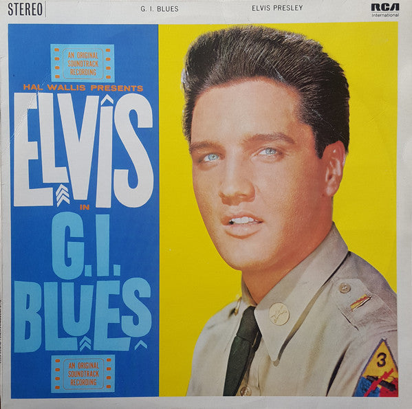 Elvis Presley : G.I. Blues (LP, Album, RE)