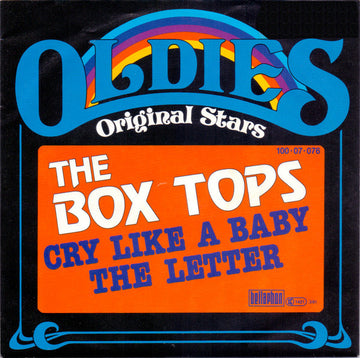 Box Tops : Cry Like A Baby / The Letter (7", Single)