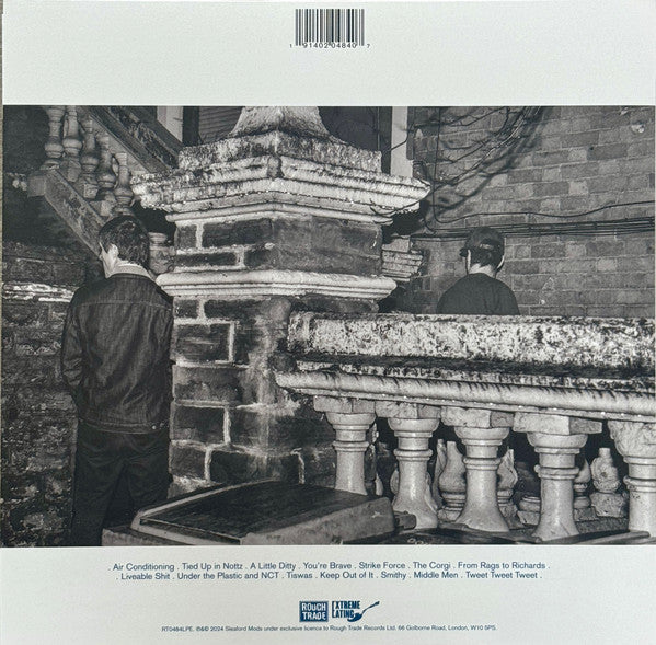 Sleaford Mods : Divide And Exit (LP, Album, RE, RM, Red + Flexi, 7", S/Sided, Whi +)