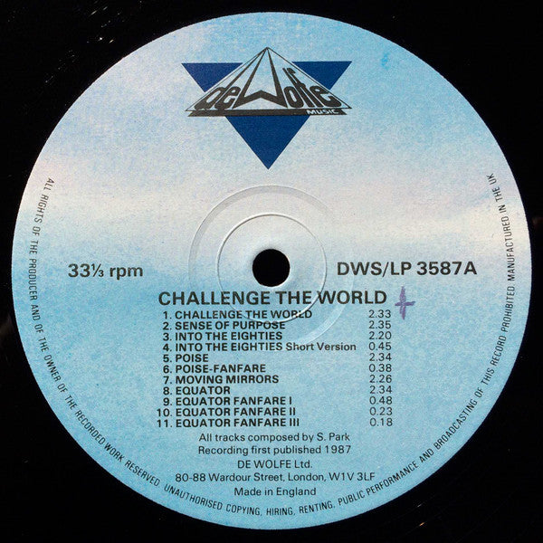 S. Park* / D. Way* : Challenge The World (LP)