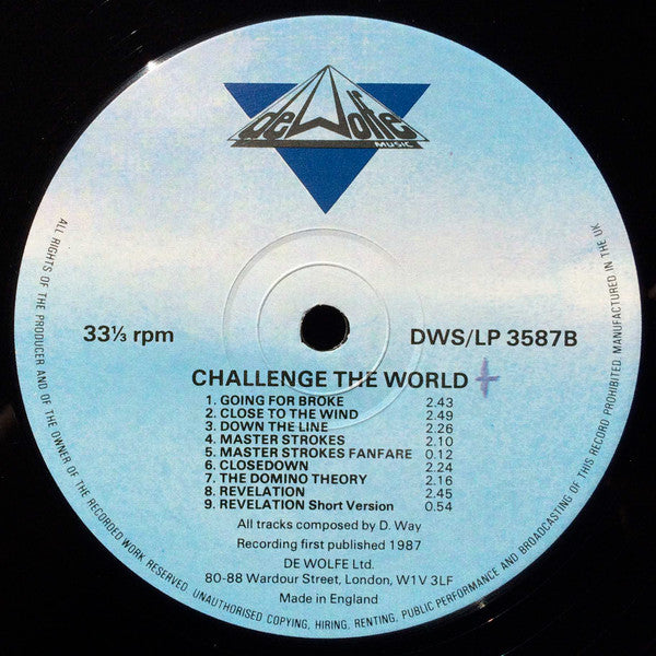 S. Park* / D. Way* : Challenge The World (LP)