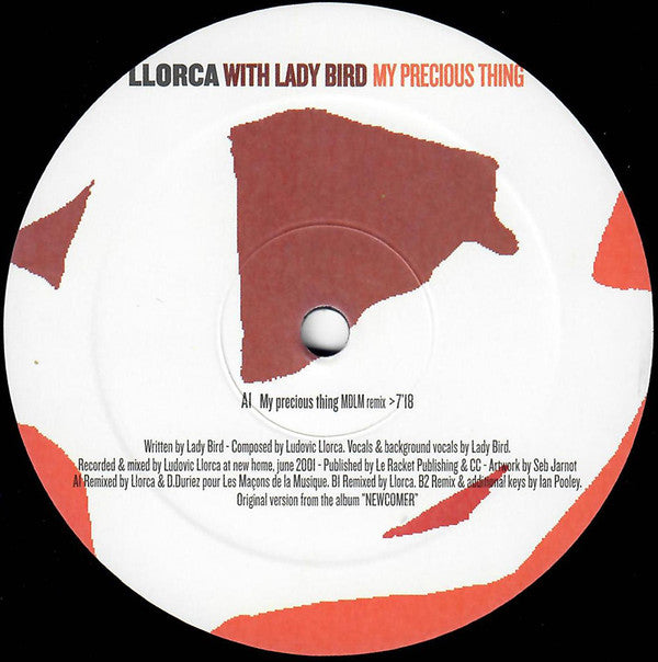 Llorca With Lady Bird : My Precious Thing (12", Promo)