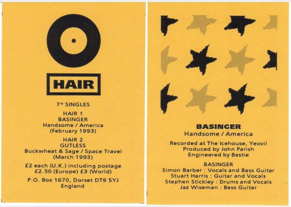 Basinger : Handsome (7")