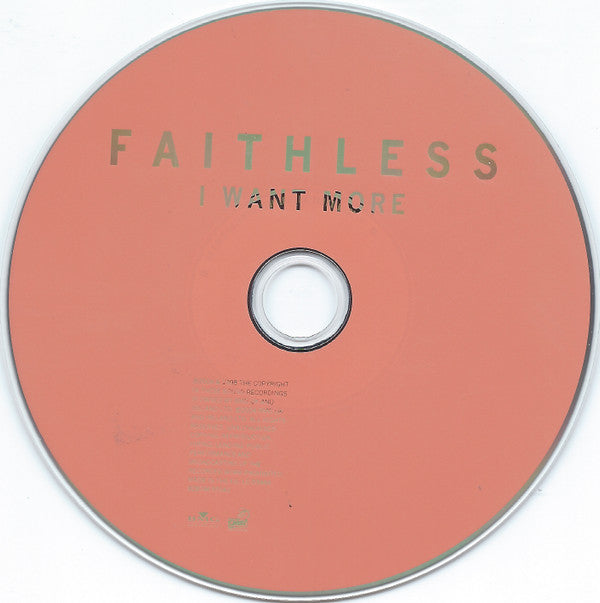 Faithless : I Want More (CD, Single)