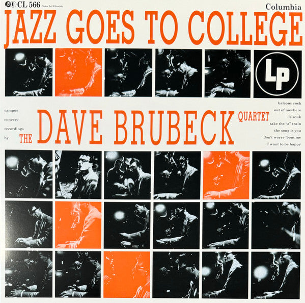 The Dave Brubeck Quartet : Jazz Goes To College (LP, Album, RE, 180)