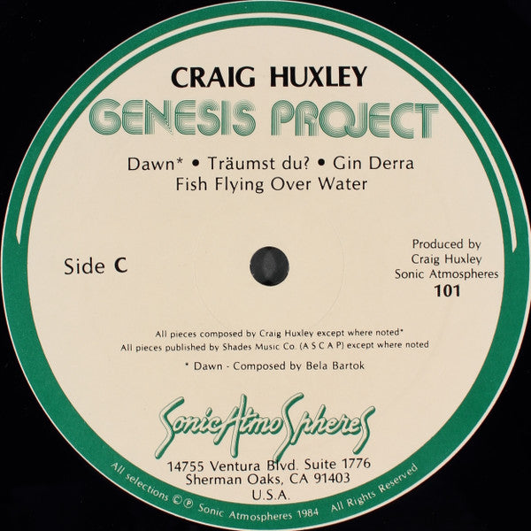 Craig Huxley : Genesis Project (2xLP, Album)