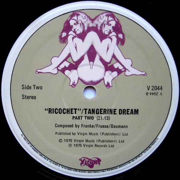 Tangerine Dream : Ricochet (LP, Album, Tan)