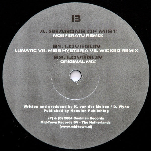 DJ Kristof & Bad Boy* : The Remixes (12")