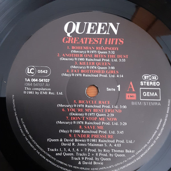 Queen : Grootste Hits (LP, Comp, RE)