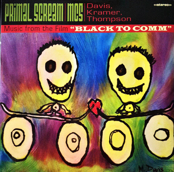 Primal Scream / MC5 / Michael Davis (2), Wayne Kramer, Dennis Thompson (2) : Music From The Film "Black To Comm" (LP, Album, Dlx, Ltd, Red)