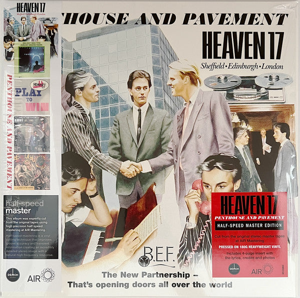 Heaven 17 : Penthouse And Pavement (LP, Album, RE, Hal)