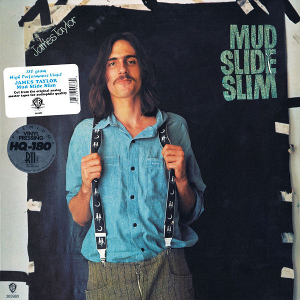 James Taylor (2) : Mud Slide Slim And The Blue Horizon (LP, Album, RE, RM, 180)