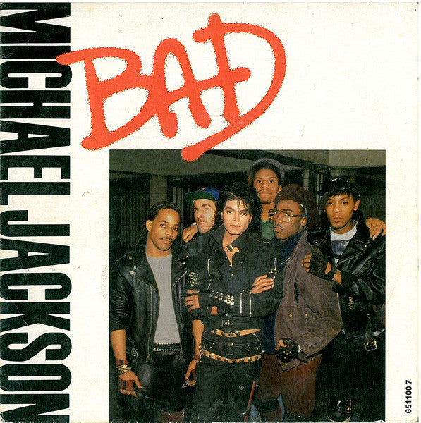 Michael Jackson : Bad (7", Single)