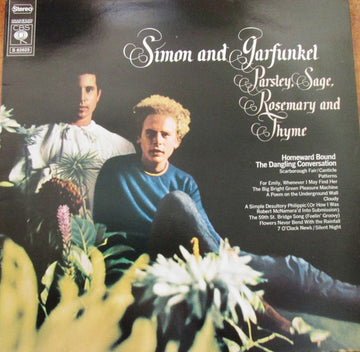 Simon & Garfunkel : Parsley, Sage, Rosemary And Thyme (LP, RE, Red)