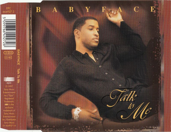 Babyface : Talk To Me (CD, Maxi)