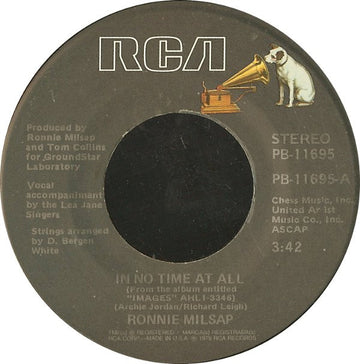 Ronnie Milsap : In No Time At All (7")