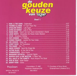 Various : De Gouden Keuze Van BZN - Deel 1 (CD, Comp)