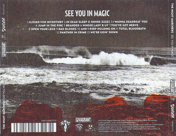 The Night Marchers : See You In Magic (CD, Album)